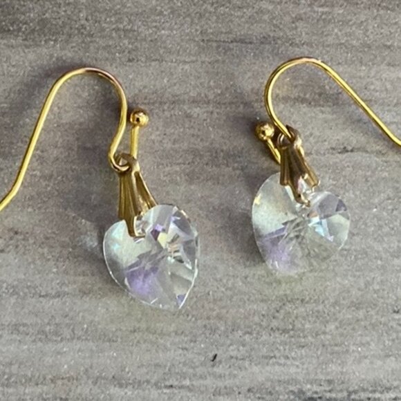 Vintage Crystal earrings - Picture 1 of 3